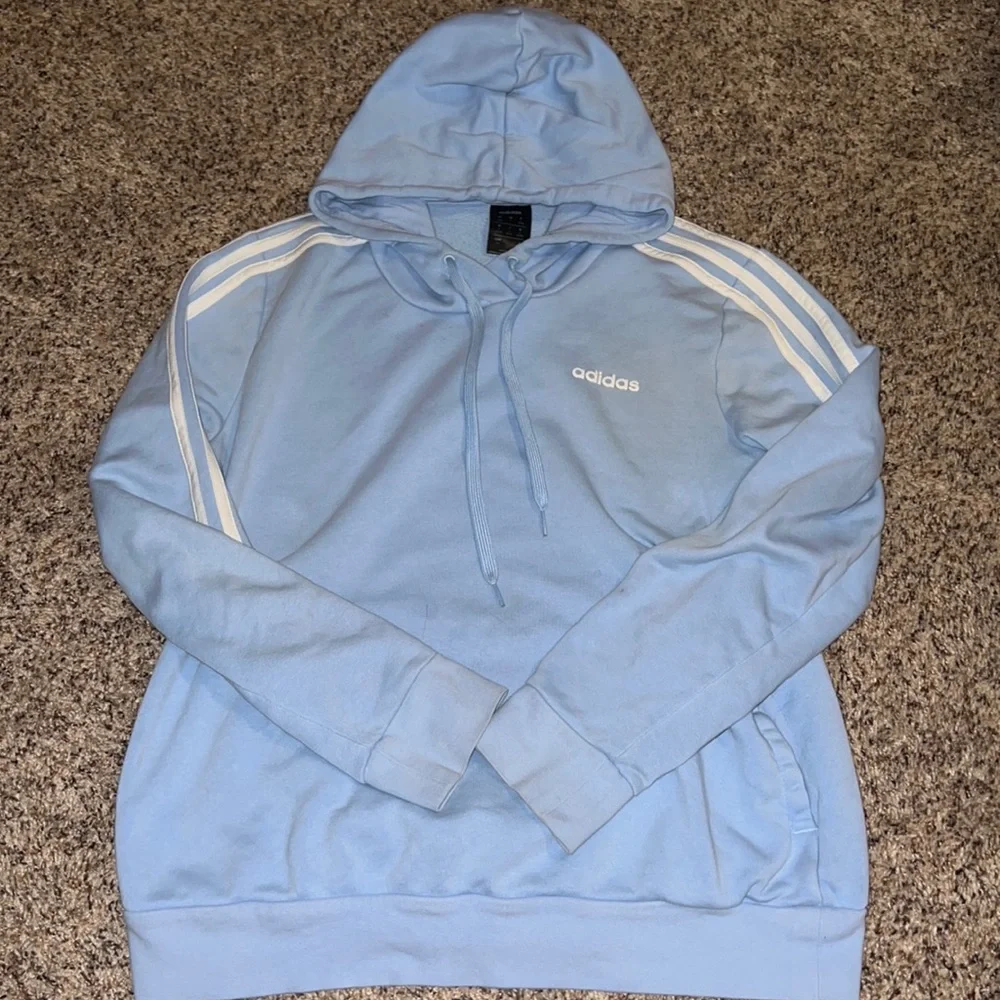Blue Adidas Sweatshirt - Picture 1 of 1